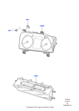 LR062439 - Land Rover Instrument Cluster - Dash