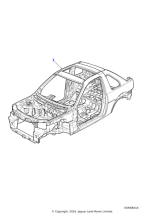 AAB490120 - Land Rover Body Shell