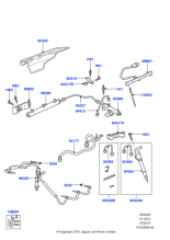LR005687 - Land Rover Pipe - Fuel Return