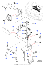 J9C10581 - Jaguar Power supply distribution box