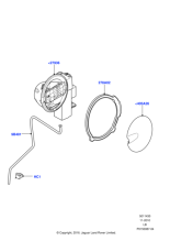 LR000099 - Land Rover Clip