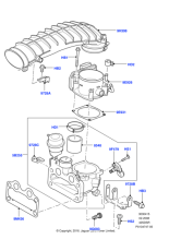 4662750 - Land Rover Elbow - Air Inlet