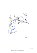 C2S10834 - Jaguar Pipe clamp