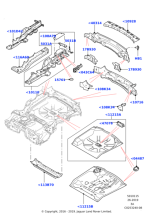 LR128439 - Land Rover Bracket - Bumper Mounting