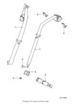 C2Z22783JMN - Jaguar Seatbelt