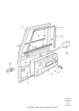 BDG710080 - Land Rover Filler sloping