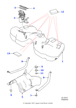 T2H9877 - Jaguar Sender and pump assembly