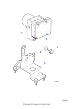 JLM21322 - Jaguar Hydraulic control unit
