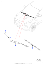 J9C7276 - Jaguar Wiper blade