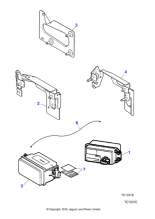 XR837668 - Jaguar Mounting bracket