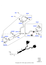 LR137400 - Land Rover Pipe - Exhaust