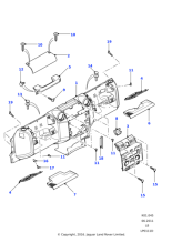 LR013542 - Land Rover Clip - Trim