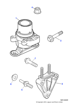 C2S42596 - Jaguar Support bracket