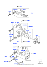 RLH000082 - Land Rover Knuckle - Rear Wheel