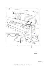 BAC9337 - Jaguar Seatbelt