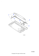 BBC7062 - Jaguar Hinge stop clip
