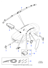 T4N30832 - Jaguar Restraint control module