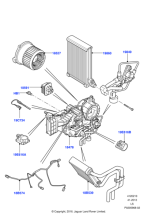 LR066866 - Land Rover Evaporator