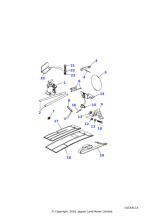 ANR4136 - Land Rover Bracket-compressor air conditioning