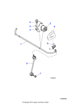 C2D49529 - Jaguar Anti roll bar link