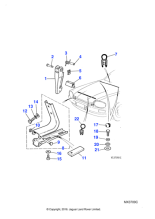 AGU1079 - Jaguar Rubber washer