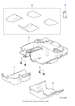 C2Z17967YKL - Jaguar Carpet set