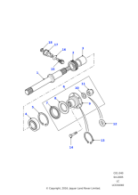 LR055719 - Land Rover Kit-flange