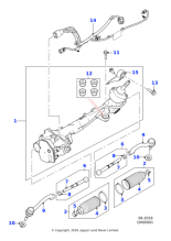 T4K13970 - Jaguar Steering rack and pinion