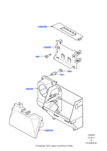 FX106047L - Land Rover Nut-flange-prevailing torque