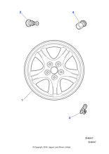 MNC6118AA - Jaguar Road wheel