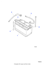 C2C1311 - Jaguar Lead Acid Battery
