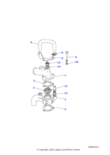 PRC3505 - Land Rover Switch-engine thermostat