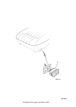 LMB6041AA - Jaguar Lumbar pump switch