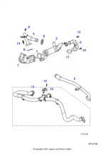 JDE3844 - Jaguar Inlet hose