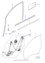 C2Z20612 - Jaguar Window regulator