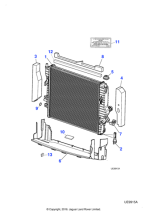 XR832979 - Jaguar Deflector shield
