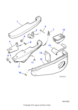 BD13102 - Jaguar Pronged button