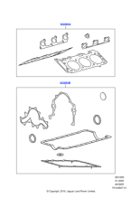 LR004324 - Land Rover Kit - Engine Gaskets