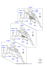 LR016701 - Land Rover Trim - Quarter