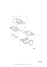 C2S40434 - Jaguar Drive shaft
