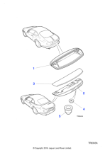 DAC4611 - Jaguar Nut cover