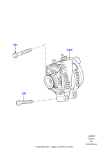 LR124471 - Land Rover Alternator