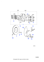 C42530 - Jaguar Balance weight