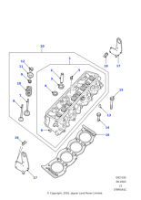 LGJ000030 - Land Rover Guide-cylinder head valve
