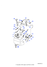 RTC6367 - Land Rover Jet assembly-nozzle wash system