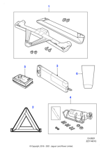 C2D14943 - Jaguar Fire extinguisher