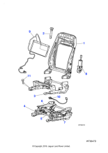 C2S41409 - Jaguar Recline mechanism motor