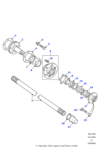 FRC8222 - Land Rover Seal assembly-front/rear hub