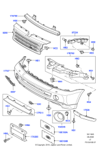 DPB500421LML - Land Rover Bumper