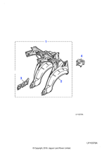 XR841275 - Jaguar Wheelarch/quarter panel